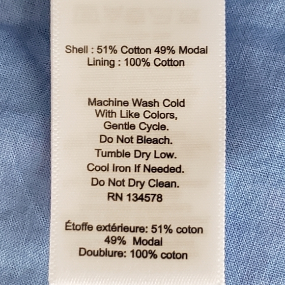 Vineyard Vines Lavender and Fuchsia Flutter Sleeve Dress - Picture 5 of 7